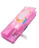 Kidofash Double Door Pencil Box With In-Built Sharpner - Pink