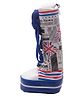 Kidofash Single Chain Long Shoe Pouch - Blue