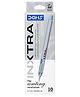 Doms Inxtra Ball Pen Blue Pack of 10