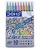 Doms Metalic Marker Pen Pack of 10 - Multicolour