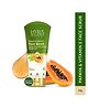 Lotus Botanicals Papaya & Vitamin E Face Scrub | For Instant Glow | Brightens Skin | Deep Cleanses & Gently Unclogs Pores | Rich in MINERALS | Suitable for All Skin Types | 100 g