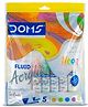 Doms Neon Fluid Acrylic Colour Pack of 5 - 25 ml Each