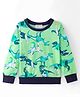 CrayonFlakes Full Sleeves Dinosaurs Printed Tee - Green