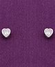 KAI JEWEL -  Sterling Silver Earrings - Intricate Diamond Zircon Studded - Silver