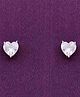 KAI JEWEL -  Silver Earrings - Dainty Hearts - Silver