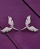 KAI JEWEL - Pretty Phoenix Silver Studs Earrings - Silver