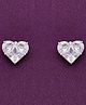 KAI JEWEL - Minimalistic Fushion Hearts Silver Earrings - Silver