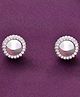 KAI JEWEL - Connoisseur's Delight Pearl Silver Earrings - Silver