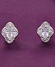 KAI JEWEL - Blissful Silver Studs Earrings - Silver