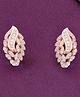 KAI JEWEL - Designer Teardrops Sterling Silver Rose Gold Earrings - Rose Gold