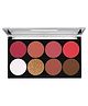 Colors Queen Ultra Professional Blush Palette with Shimmer Highlighters and Contour Palette 3- 20 g