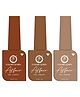 Colors Queen Affair Nail Polish Rusty Cinemon,  Amber Wood & Espresso Set of 3 -13 ml Each