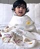 Doctor Towels Bamboo Unicorn Printed Layered Swaddle - Multi Colour