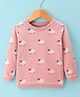 ToffyHouse Knitted Full Sleeves Sheep Designed Pullover Sweater - Rose Gold
