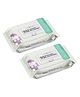 Little Dinos Gentle Baby Wipes with Lid - 72 pcs | 99% Pure Water Wipes for Babies with Mild Fragrance | Enriched with Vitamin E Oil | (Pack of 2)