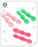 Aditi toys Silicone Baby Spoons. Baby Traning Spoon, Gum Friendly, Food Grade, BPA Free for Infant Boys & Girls (Pack of 6) Color As Per Availability