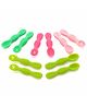 Aditi toys Silicone Baby Spoons. Baby Traning Spoon, Gum Friendly, Food Grade, BPA Free for Infant Boys & Girls (Pack of 10) Color As Per Availability