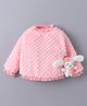 Kookie Kids Full Sleeves Top With Checks Design - Pink