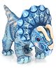 Wild Republic Jumbo Print Triceratops Dinosaur Blue - Length 92 cm