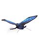 Wild Republic Morpho Butterfly Soft Toy Blue - Length 37 cm