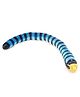 Wild Republic Coilkins Yelloe Lipped Snake Blue - Length 32 cm