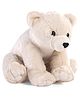 Wild Republic Polar Bear Soft Toy Beige - Length 33 cm