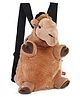 Wild Republic Camel Shaped Soft Toy Backpack Brown - Height 11 Inches