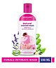 MildCares Natural Intimate Hygiene Wash & Menstrual Cup Wash (Dual Care 2-in-1), enriched with 99.99% Pure Tea Tree Oil & Aloe Vera for Optimal Feminine Hygiene (100 ml)