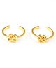 Vinayak House Of SilverThe Petite Bud Toe Ring-Gold
