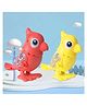 Bunie Wind Up Key Operated Jumping Parrot Toy for Kids  Pack of 2 Random Color
