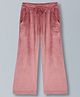 Plum Tree Cotton Solid Trousers - Pink
