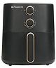 Faber 6L 1500W Air Fryer | Fry, Bake, Roast, Toast, Defrost, Grill & Reheat | 360° Rapid Air Cooking, 85% Less Oil | Temperature & Time Control, Non-Stick Fryer Pan, Auto-Off | Sleek Design | (Black)