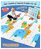 Fiddlerz Baby Playing ABC Floor mat for Kids Anti Skid Non Slip Waterproof Indoor Outdoor Floor mat for Baby Foam Printed mat for Toddlers - Blue