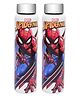 Jaypee Plus Galaxy prime Stainless Steel Water Bottle Pack of 2 |Marvel Spider Man Kids water bottle - 980 ml each