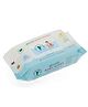 Tots & Bubbles Gentle Baby Wet Wipes with lid, Alcohol free, Natural plant fabric | 72 Pcs (Pack of 1)