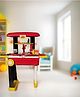ILEARNNGROW Deluxe Tool Work Bench Convertible Suitcase Portable Role Play Toy Set With Accessories,Multi Uses Birthday Gift For Friends