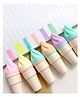 Paper Moon Set of 6 Pcs Colourful Softy Ice Cream Marker/Highlighter Pen for Kids Stationery - Multicolor