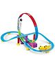 SVE 37 Pcs Paradise Track Racer Roller Coaster Battery Powered DIY Toy Set for Kids - Multicolor