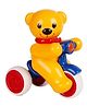 SVE Push N Go Bear with Tricycle Press and Go Colorful Press and Go Teddy Bear On A Scooter