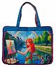 Ji and Ja A3 Size Drawing Activity Tote Carrying Bags with Multiple Pockets, Made for Artist and Drawing Kids Multi Layer