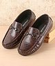 Pine Kids Slip On  Loafer Shoes -  Brown