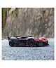 Magicwand 1:24 Scale Die-Cast Bugattti Bolide  with 4 Openable Doors,Pull Back Action,Lights,Music & Working Horn & Smoke