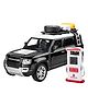 Magicwand 1:24 Scale Die-Cast Defender Guards with 6 Openable Doors Working Lights - Color may vary