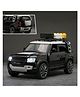 Magicwand Die-Cast Zinc Alloy 1:24 Scale Defender Camping with 6 Openable Doors,Lights & Music