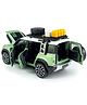 Magicwand Die-Cast Zinc Alloy 1:24 Scale Defender Camping with 6 Openable Doors,Lights & Music
