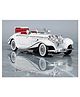 Magicwand Die-Cast Zinc Alloy 1:18 Scale 1936 Merrc-Bennz Classic Large with 4 Openable Doors,Lights & Music & Working Steering