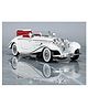 Magicwand Die-Cast Zinc Alloy 1:18 Scale 1936 Merrc-Bennz Classic Large with 4 Openable Doors,Lights & Music & Working Steering