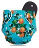 Devico Leakage Proof Reusable Cloth Diaper with 5 Layer High Absorbent Pad Nappy Pack of 1 - Blue
