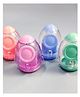 Paper Moon  Cute Mini Rocket Shaped Sharpener set of 4 for Kids School Stationery - Multicolor