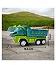 Planet of Toys Dino Truck with Light, Music, Flashing Lights & Universal Drive - Interactive Dinosaur Toy Truck with Sound Effects for Kids